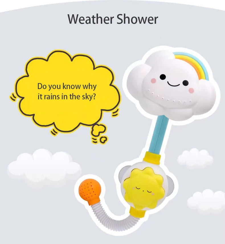 Jouet baignoire en nuage pour enfants