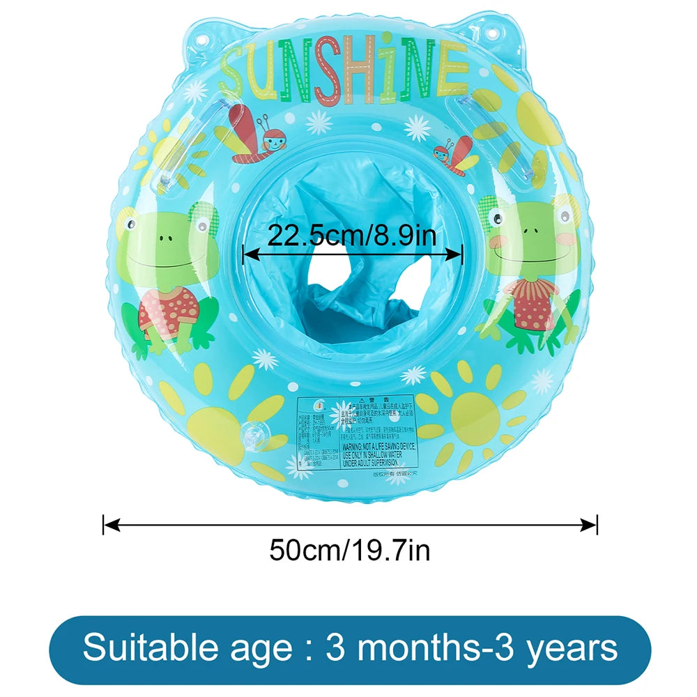 Bouée gonflable double sécurité pour bébé