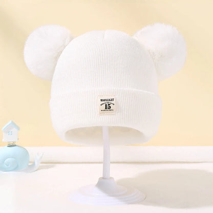 Bonnet bébé avec oreilles d'ours