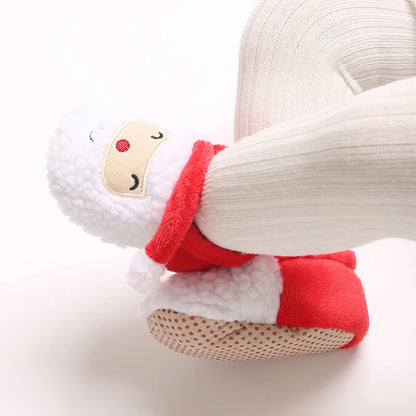 Chaussures de marche chaudes de noël pour bébés