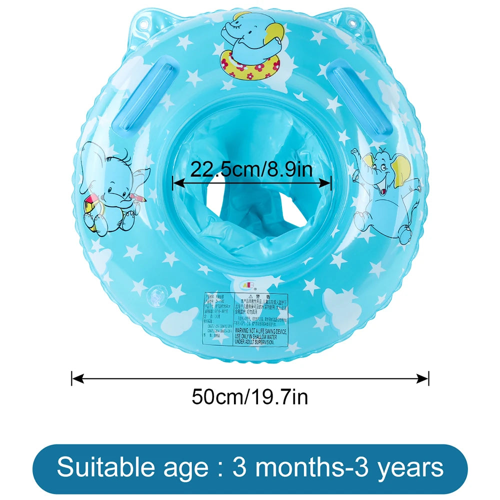 Bouée gonflable double sécurité pour bébé