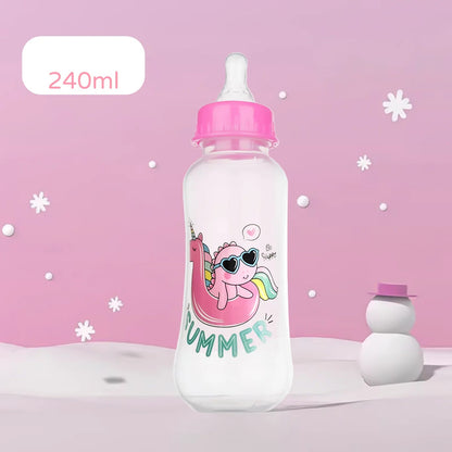 Biberon 250 ml à motif dessin animé