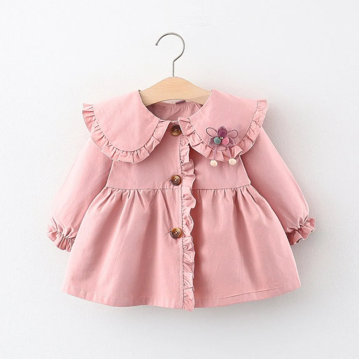 Veste de petite fille à manches longues
