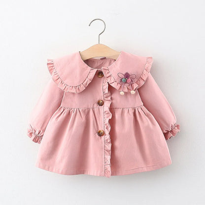 Veste de petite fille à manches longues