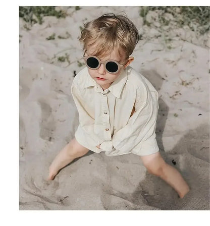 Lunettes de soleil rondes pour bébés