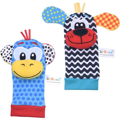 Hochet en caoutchouc souple pour bébé