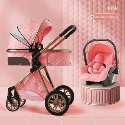 Poussette 2 en 1 pour bébé