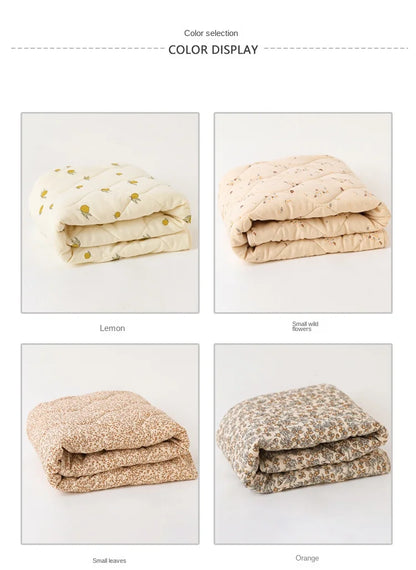 Couette de lit en coton pour bébé