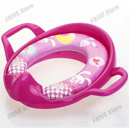 Siège de toilette souple pour enfants