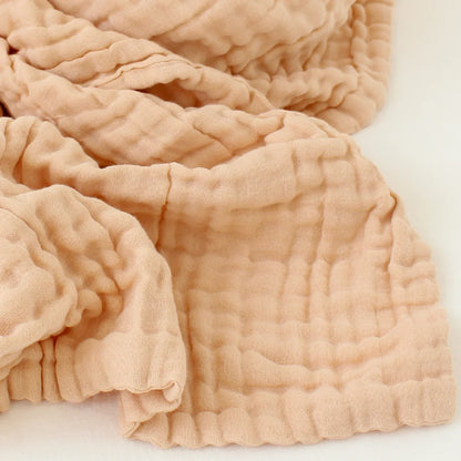 Couverture carrée en mousseline pour bébé