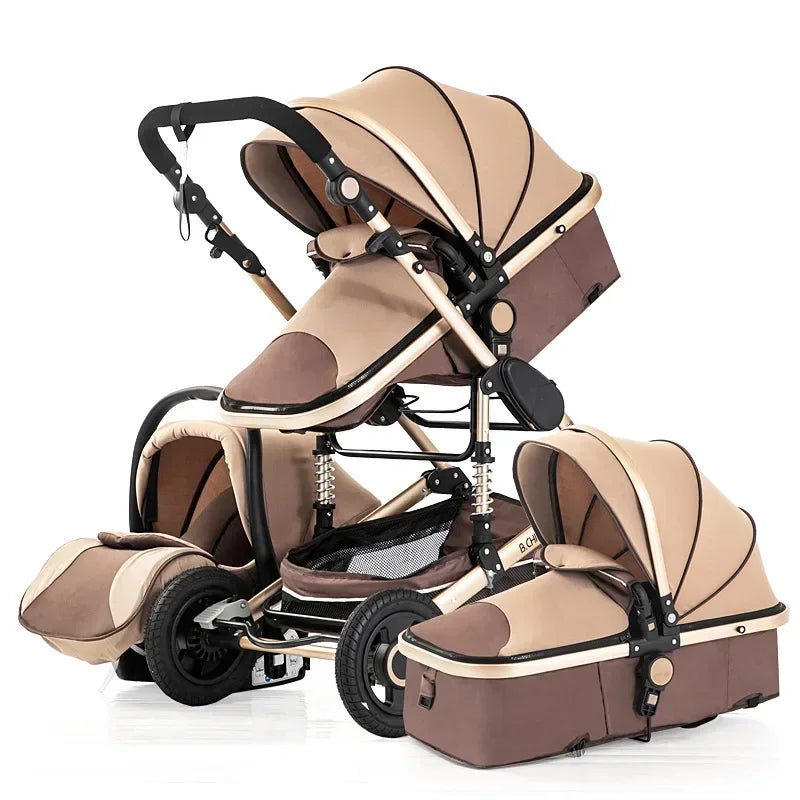 Poussette 3 en 1 pour le transport des nouveau-nés