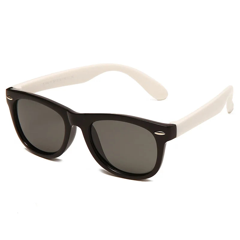 Lunettes de soleil classiques en Silicone pour enfants,