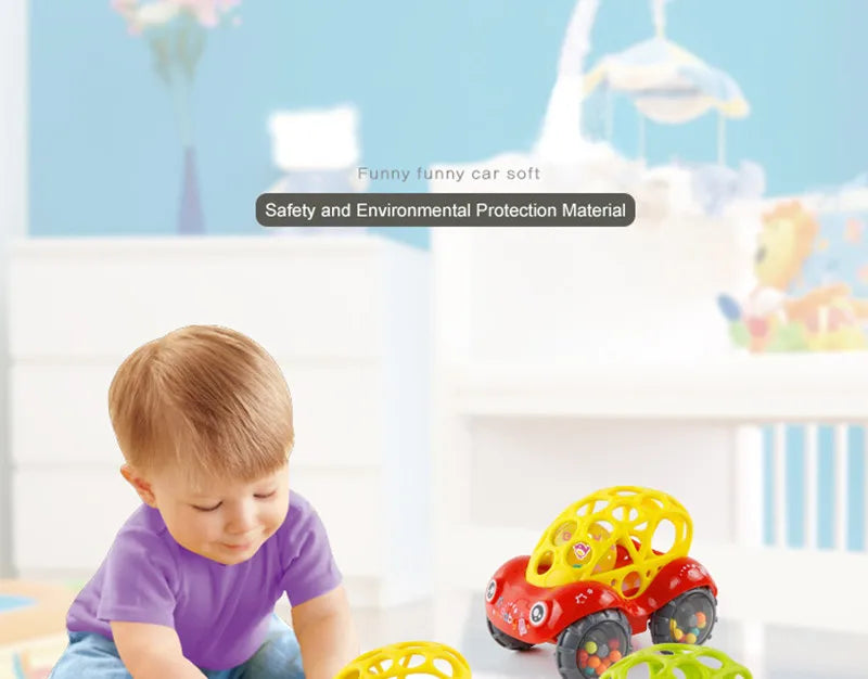 Hochet en caoutchouc souple pour bébé