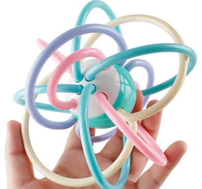 Hochet en caoutchouc souple pour bébé