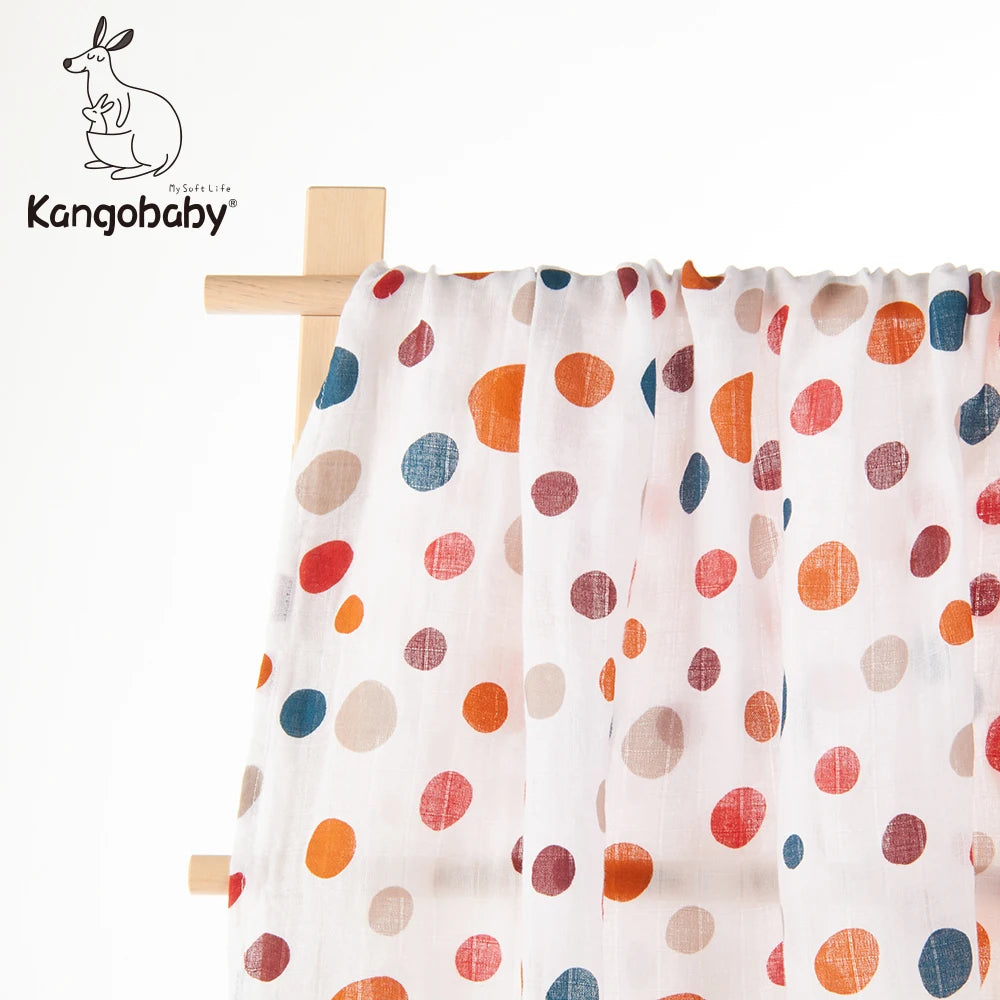 Couverture en tissu de mousseline pour bébé