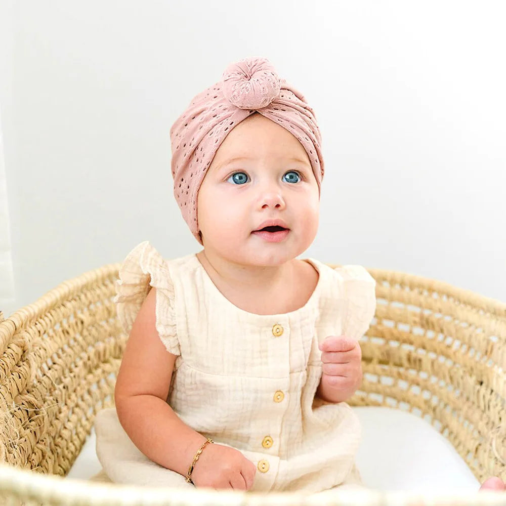 Turban mignon pour petite fille