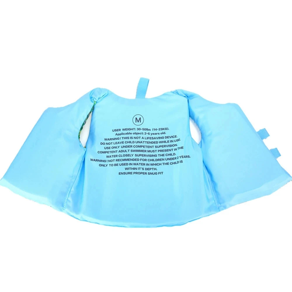 Gilet de natation jaune réglable dès 2 ans
