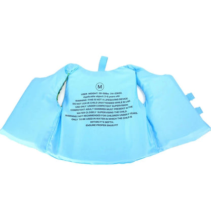 Gilet de natation jaune réglable dès 2 ans
