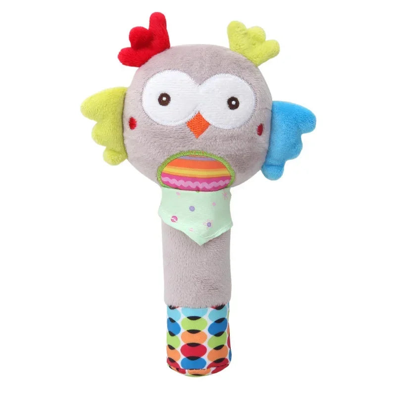 Hochet avec jouets en peluche