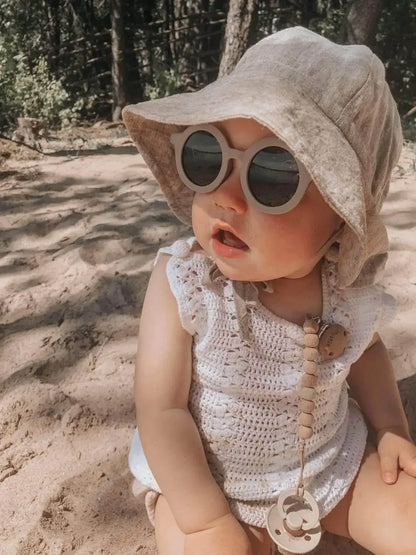 Lunettes de soleil rondes pour bébés