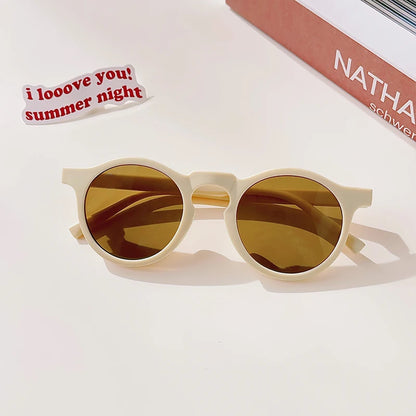 Lunette de soleil ronde pour enfants