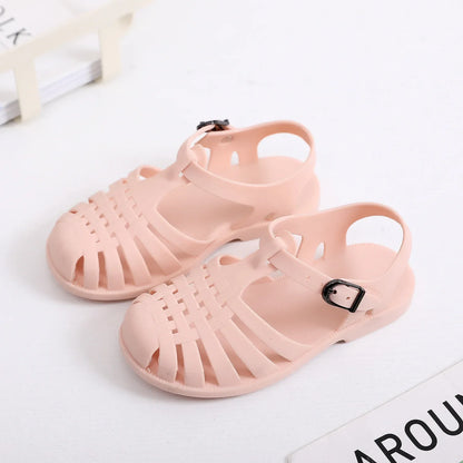 Sandales d’été en plastique pour bébé