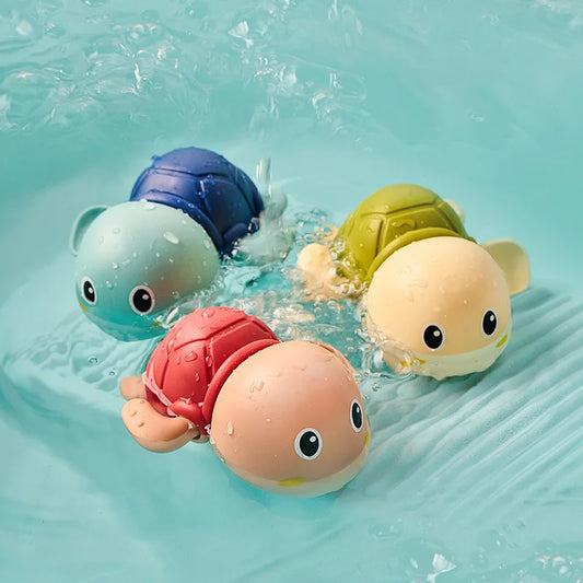 Jouet de bain flottant en forme de tortue pour bébé
