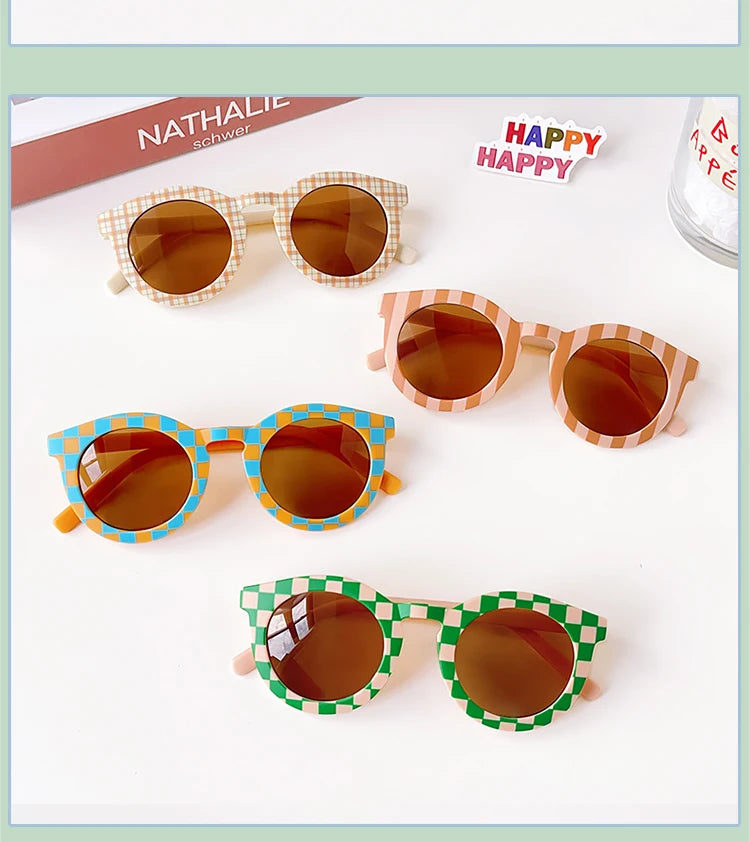 Lunette de soleil ronde pour enfants