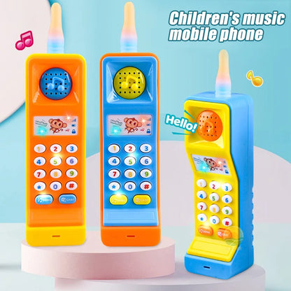 Téléphone jouet musical pour bébés