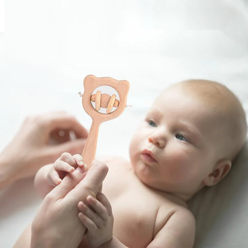 Jouet en bois pour bébé de 0 à 12 mois