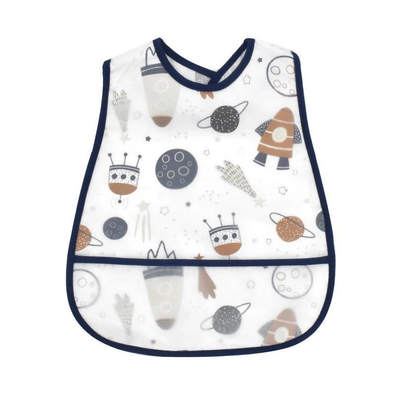 Bavoir en polyester à motif dessin animé