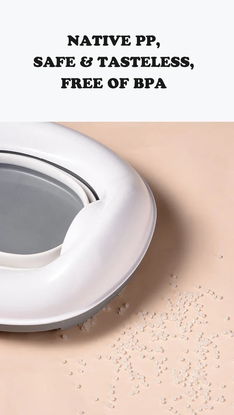 Pot portable en silicone pour bébé
