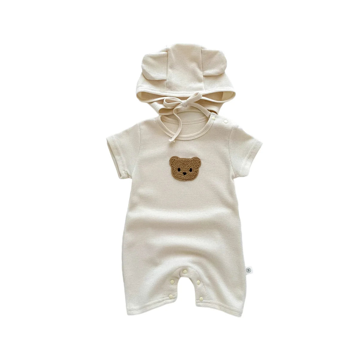Barboteuse avec bonnet pour bébé