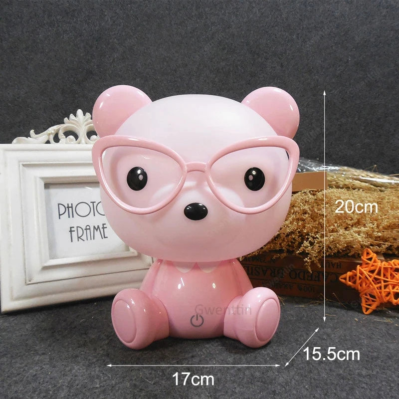 Lampe LED en forme d’animal mignon