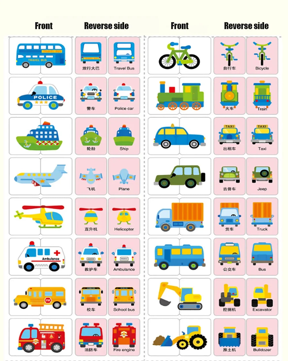 Cartes de puzzle cognitif pour bébé