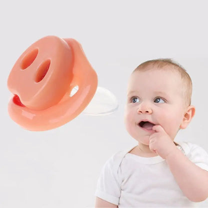 Tétine drôle en silicone pour bébé