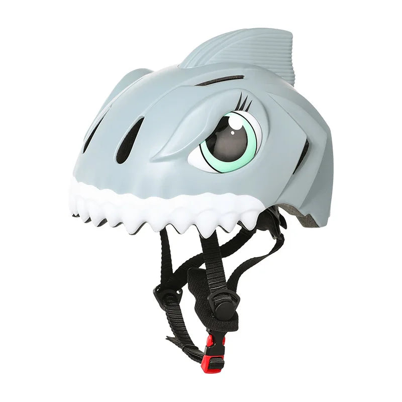 Casque vélo en forme de dinosaure pour enfants