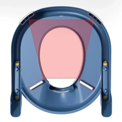 Chaise de toilettes avec escalier pour enfants