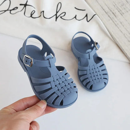 Sandales d’été en plastique pour bébé