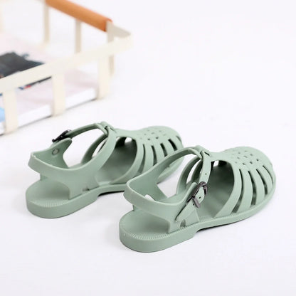 Sandales d’été en plastique pour bébé