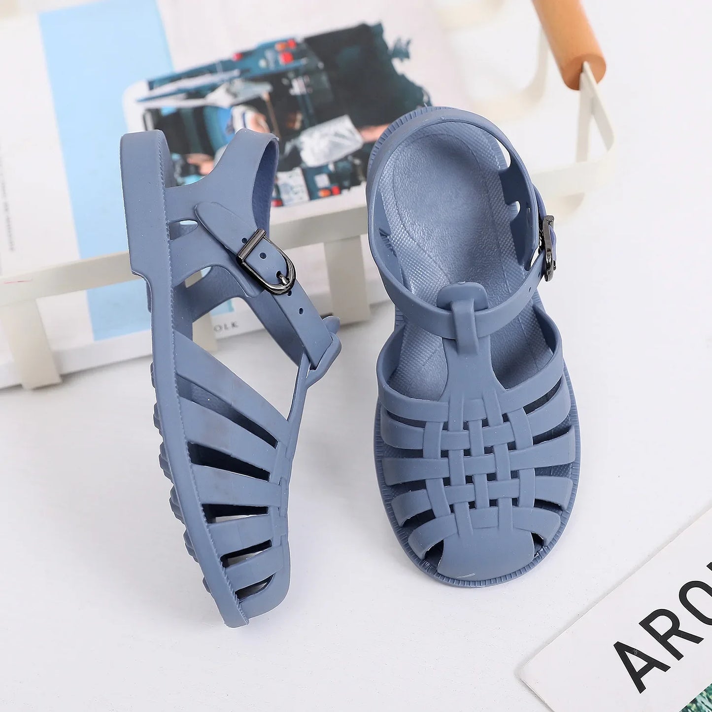 Sandales d’été en plastique pour bébé