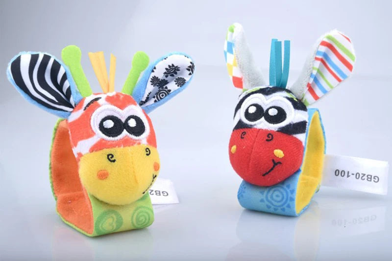 Hochet en caoutchouc souple pour bébé