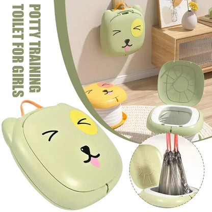 Toilettes portables pliantes pour enfants