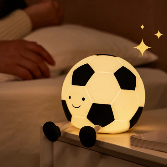 Veilleuse LED en forme de football