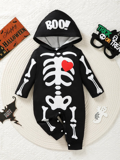 Déguisement halloween à capuche bébé garçon