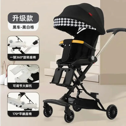 Poussette pliable pour bébé