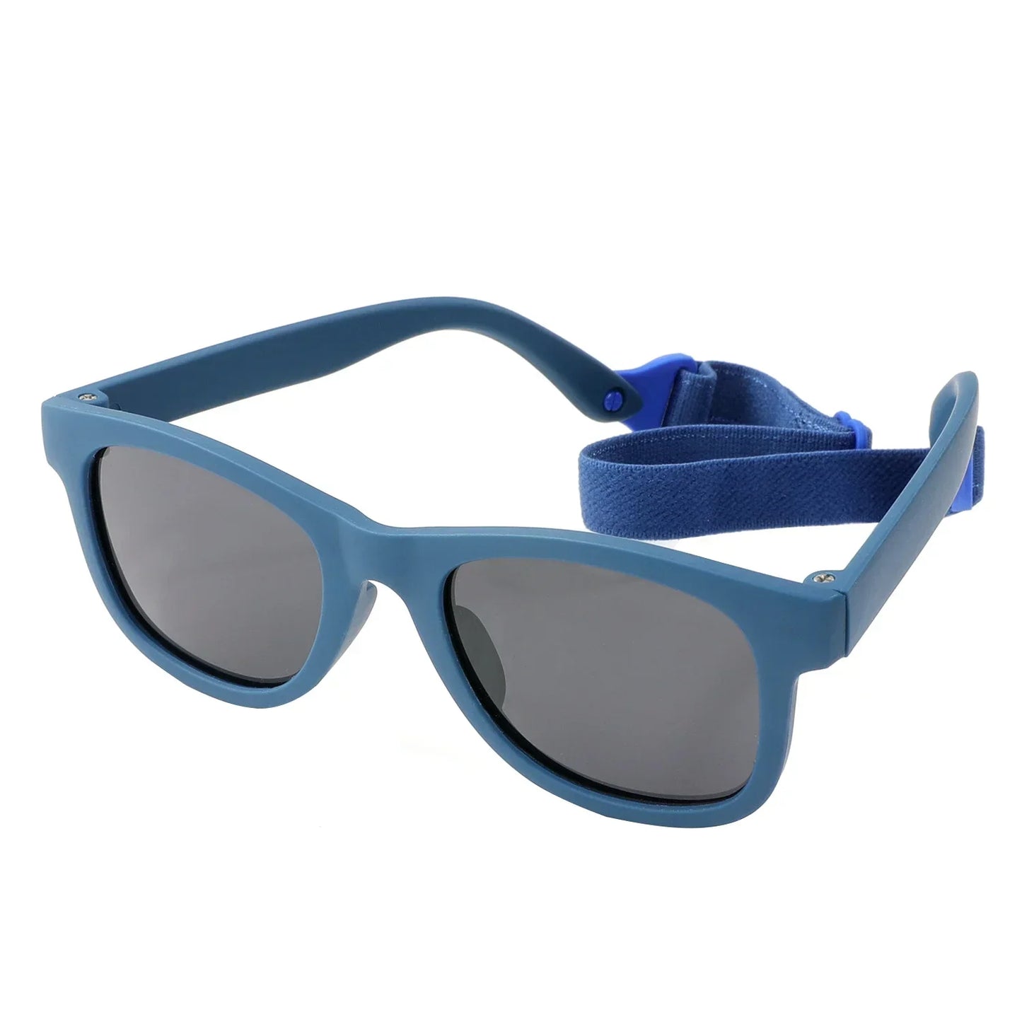 Lunette de soleil bébé carré avec lacet
