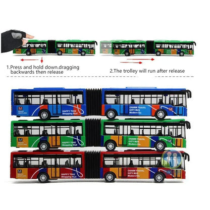 Bus de ville express miniature pour enfants