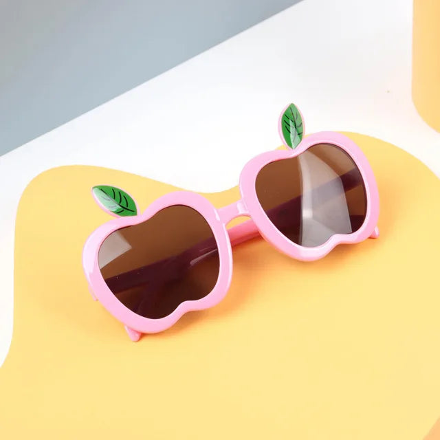 Lunette de soleil en forme de pomme pour bébé