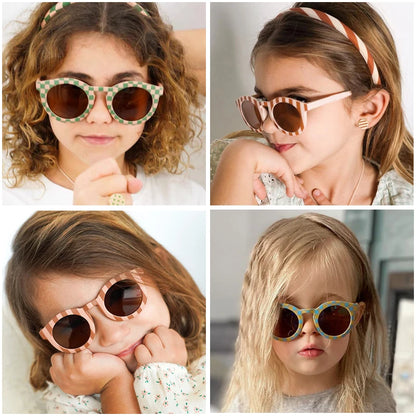 Lunette de soleil ronde pour enfants